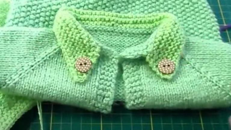 Como Colocar Golinha em peças de tricô